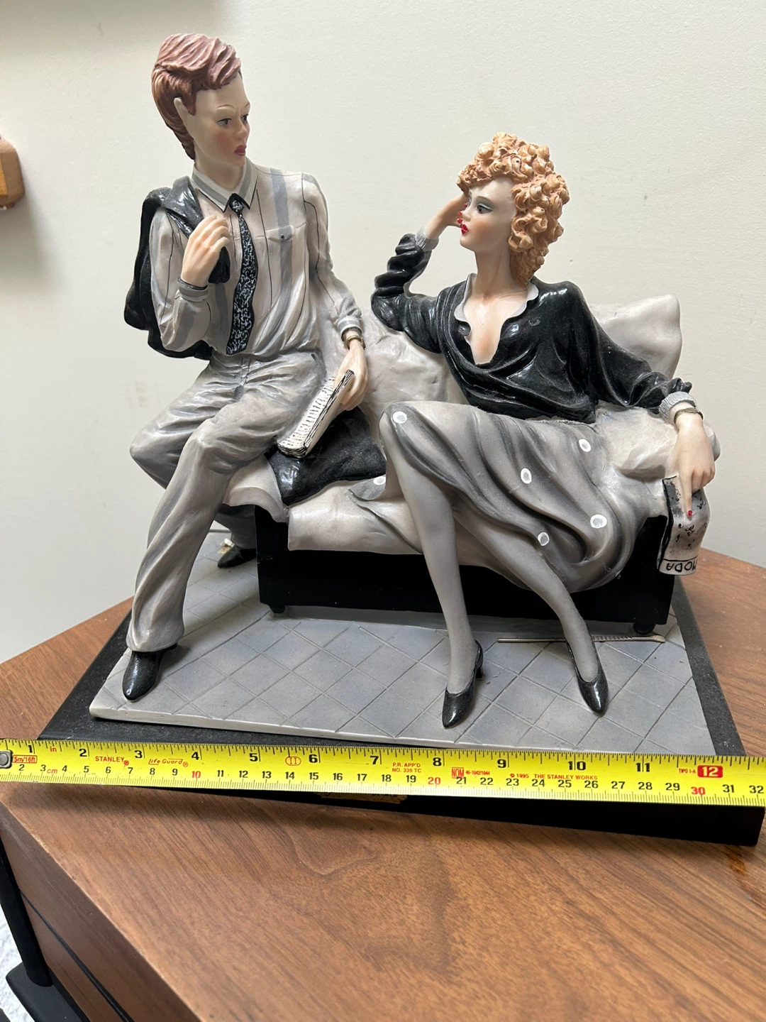 Guido Colori Figurine - Man and Woman on Sofa - photo 2