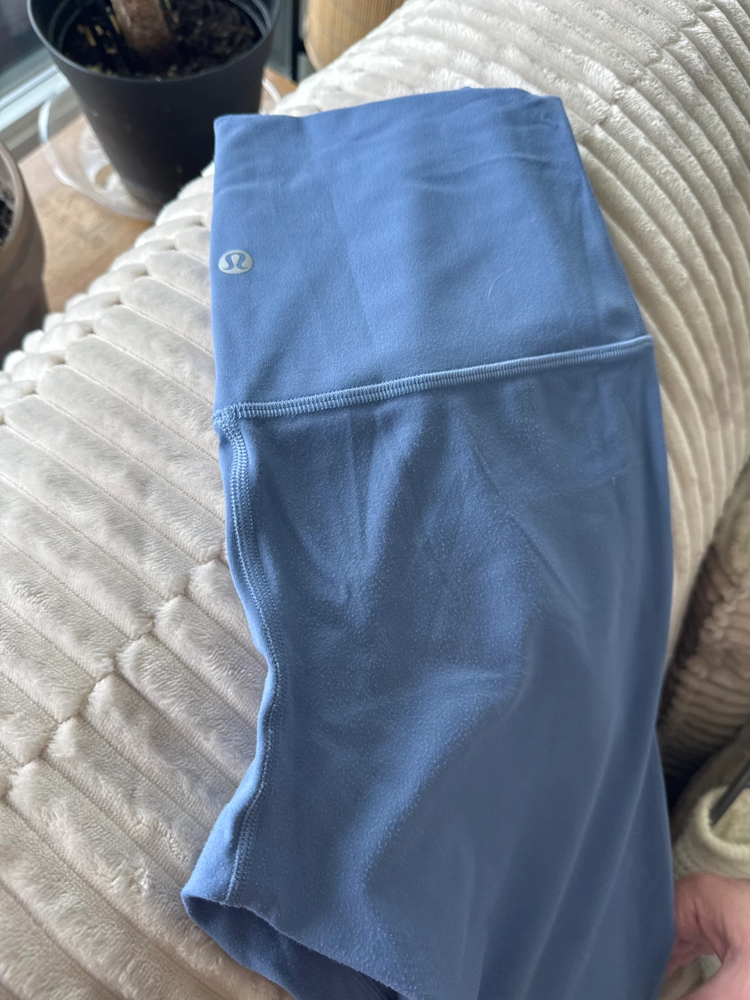 Lululemon SET Blue Crew Neck Sweatshirt & Aligns - photo 5