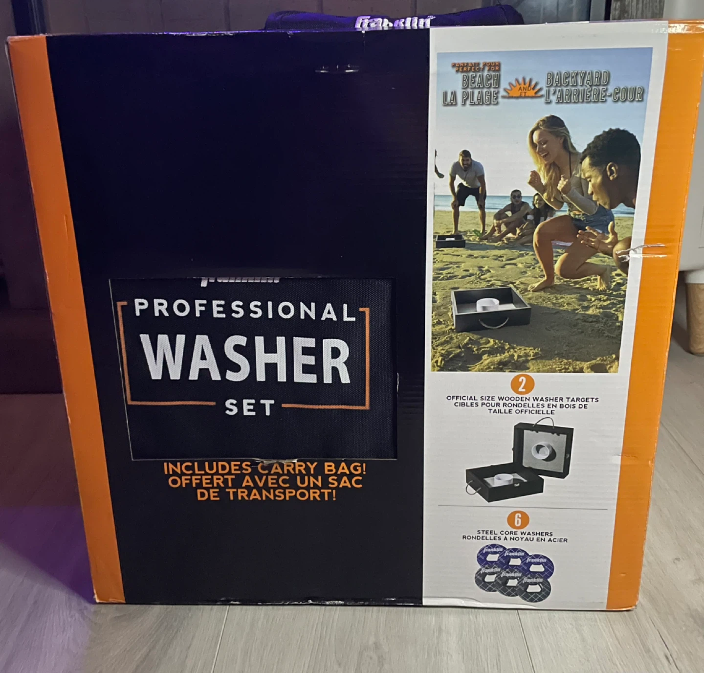 Franklin Professional Washer Toss Summer fun outdoor Game ☀️ - photo 3