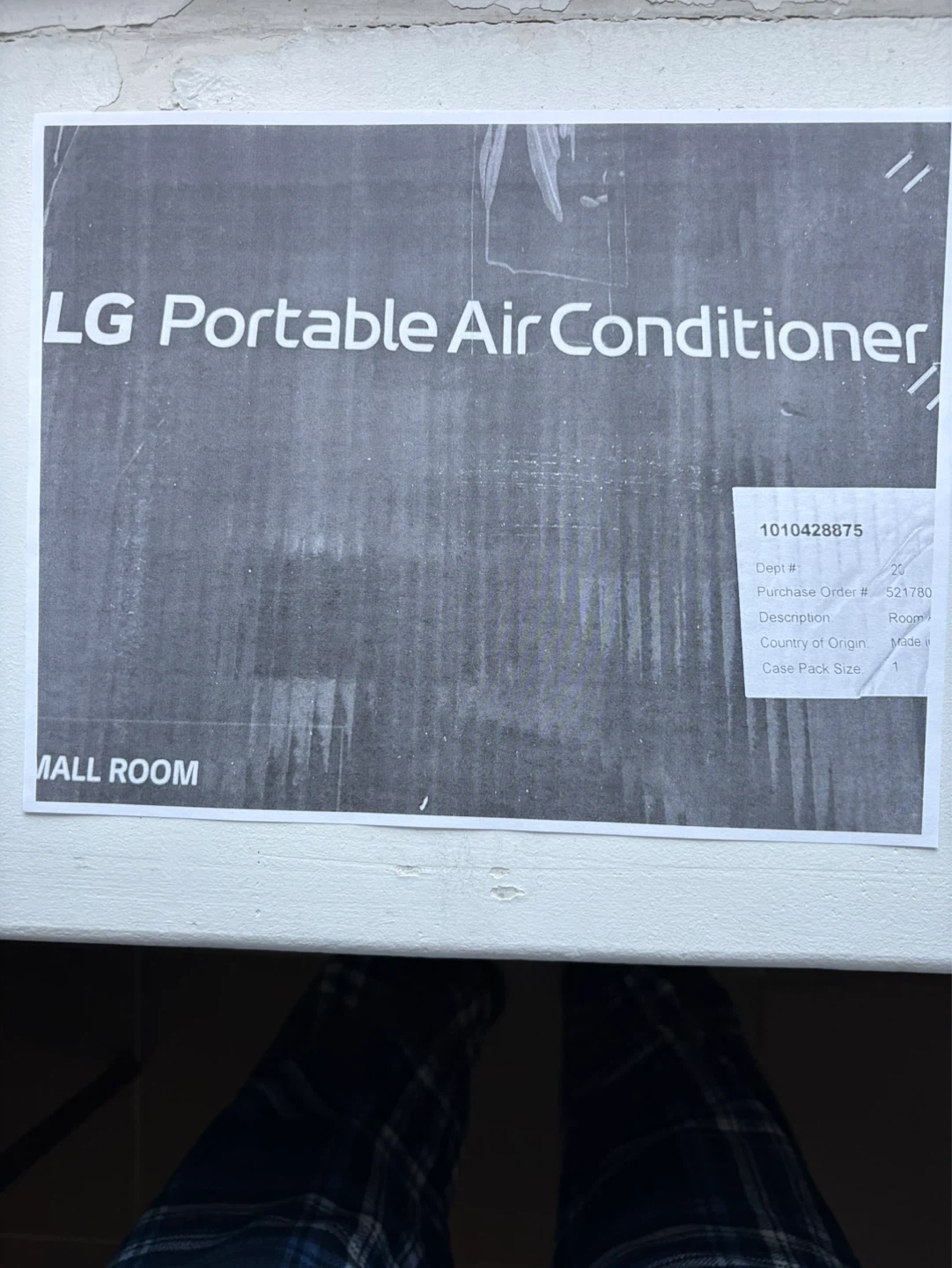 LG Portable Air Conditioner - 6,000 BTU/hr - photo 4