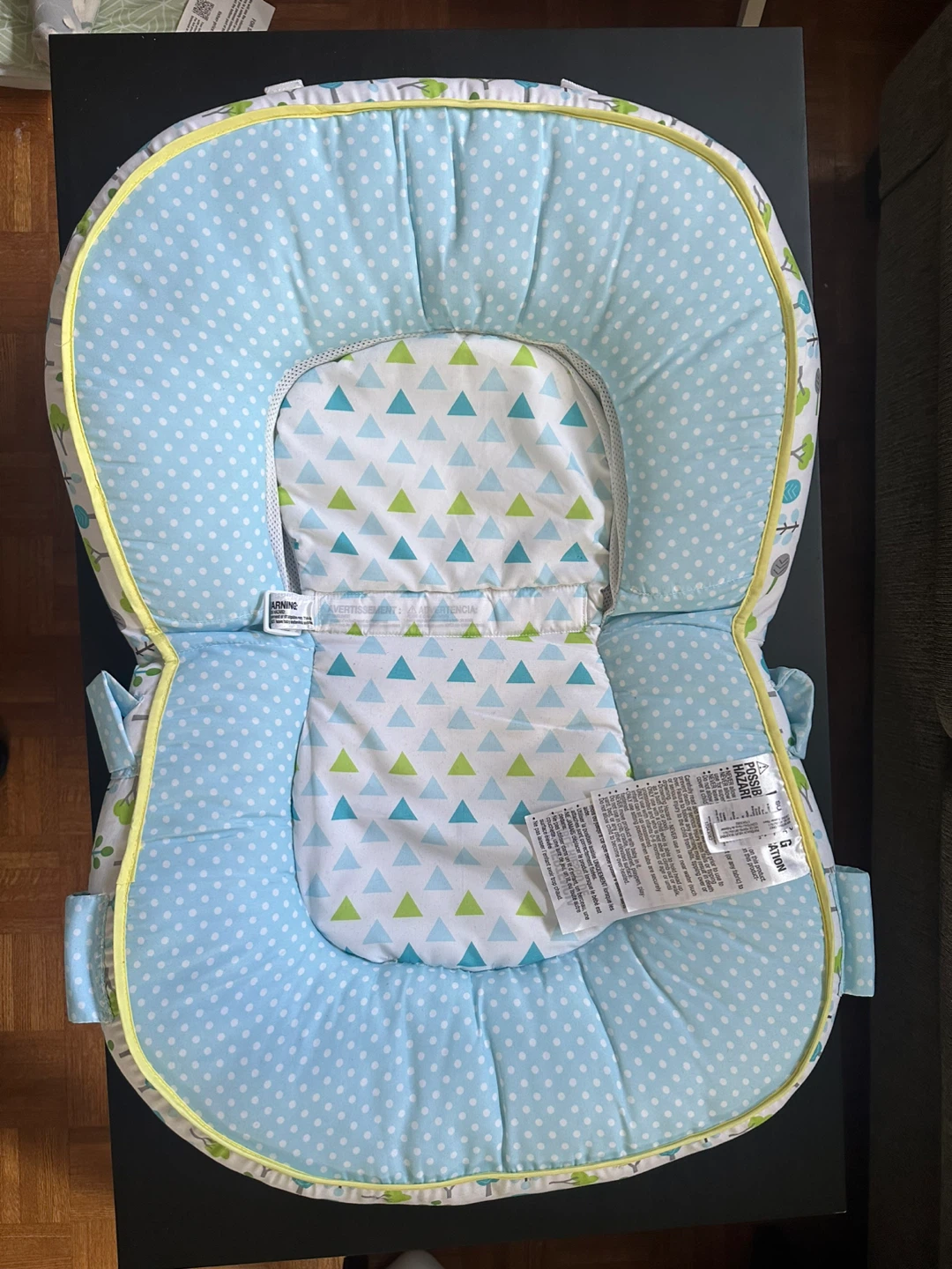 Newborn-Infant Lounger Seat or Bath Insert Cushion - photo 2