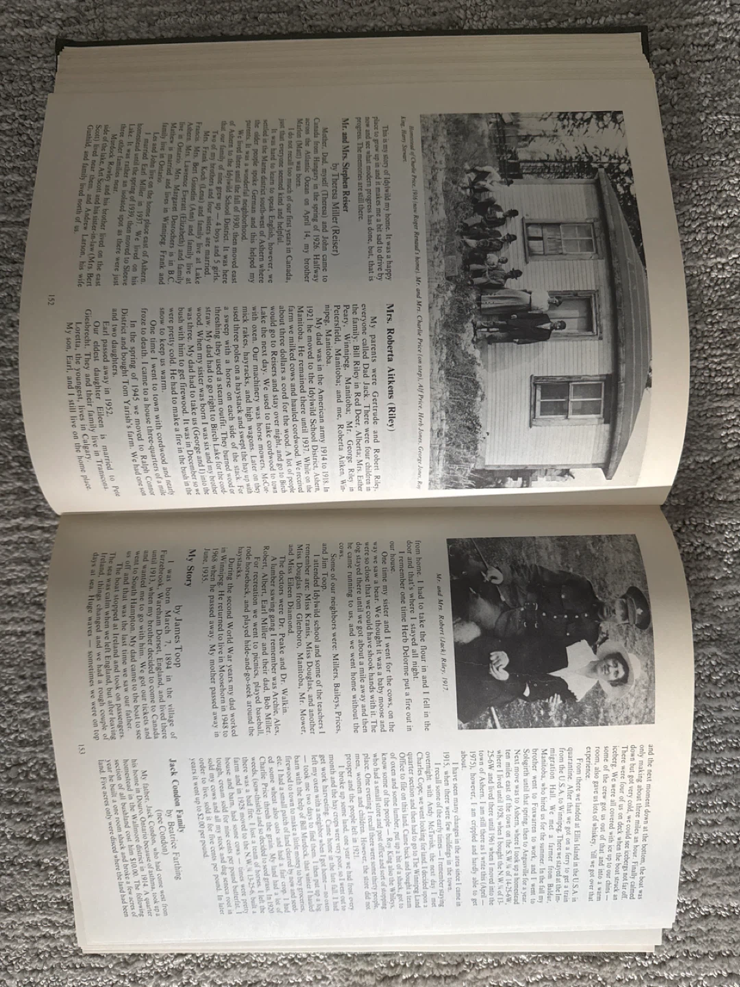 Taming a Wilderness: A History of Ashern and District Book - photo 2