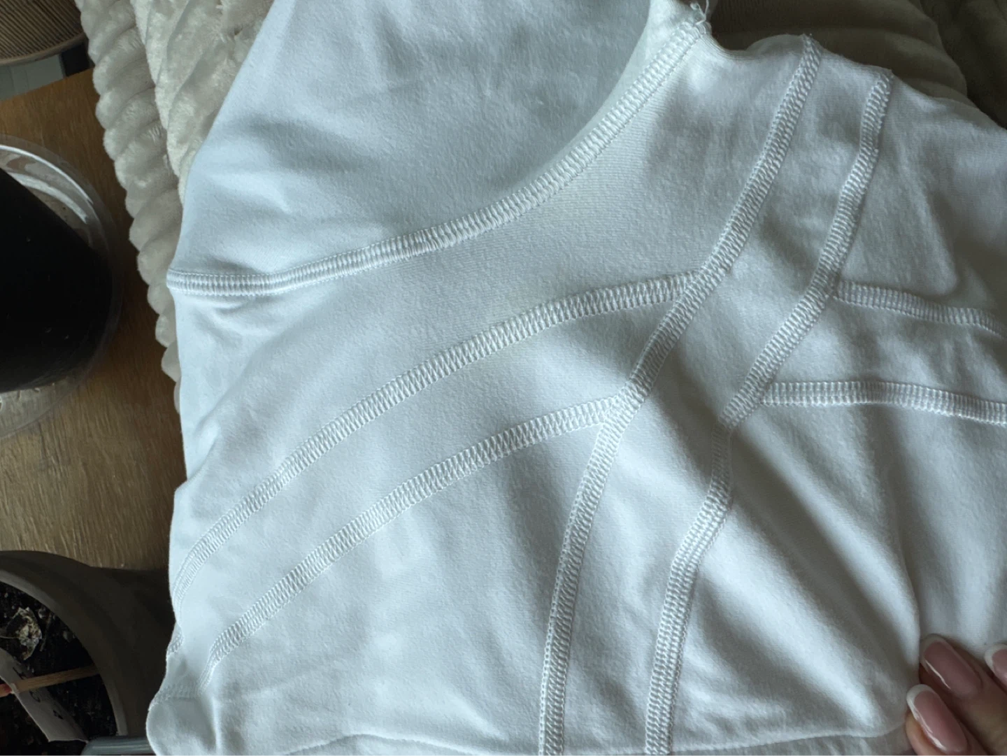 Lululemon White Zip-Up Jacket Size 4 - photo 3