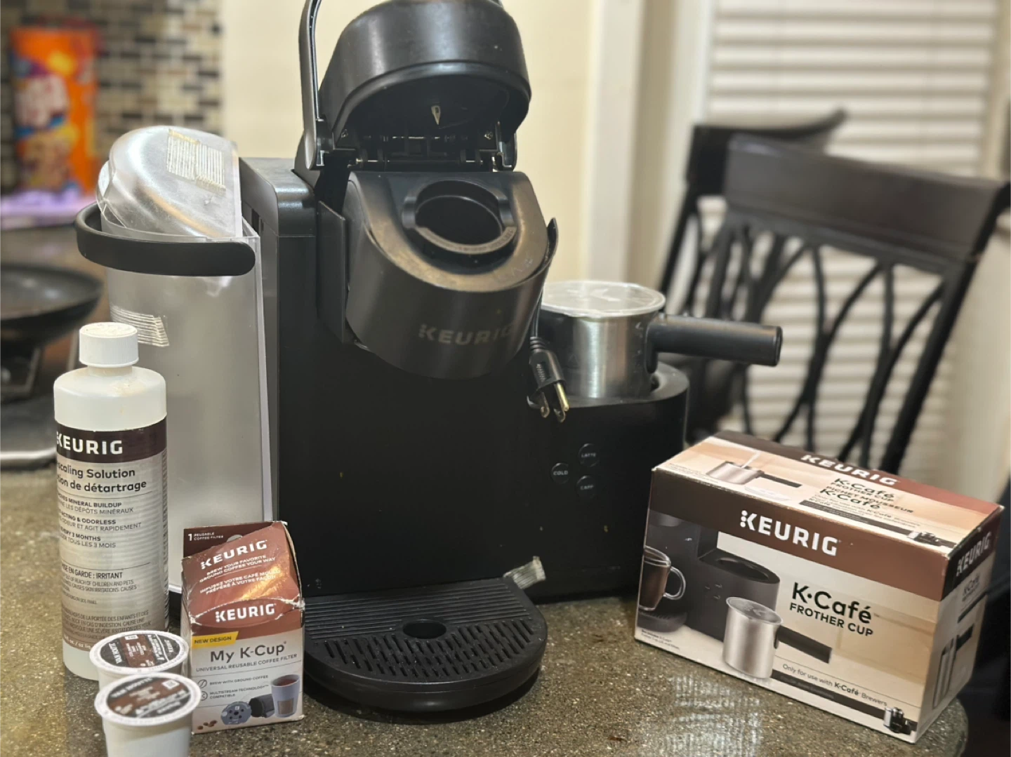Keurig K-Cafe Frother Cup and My K-Cup Reusable Filter