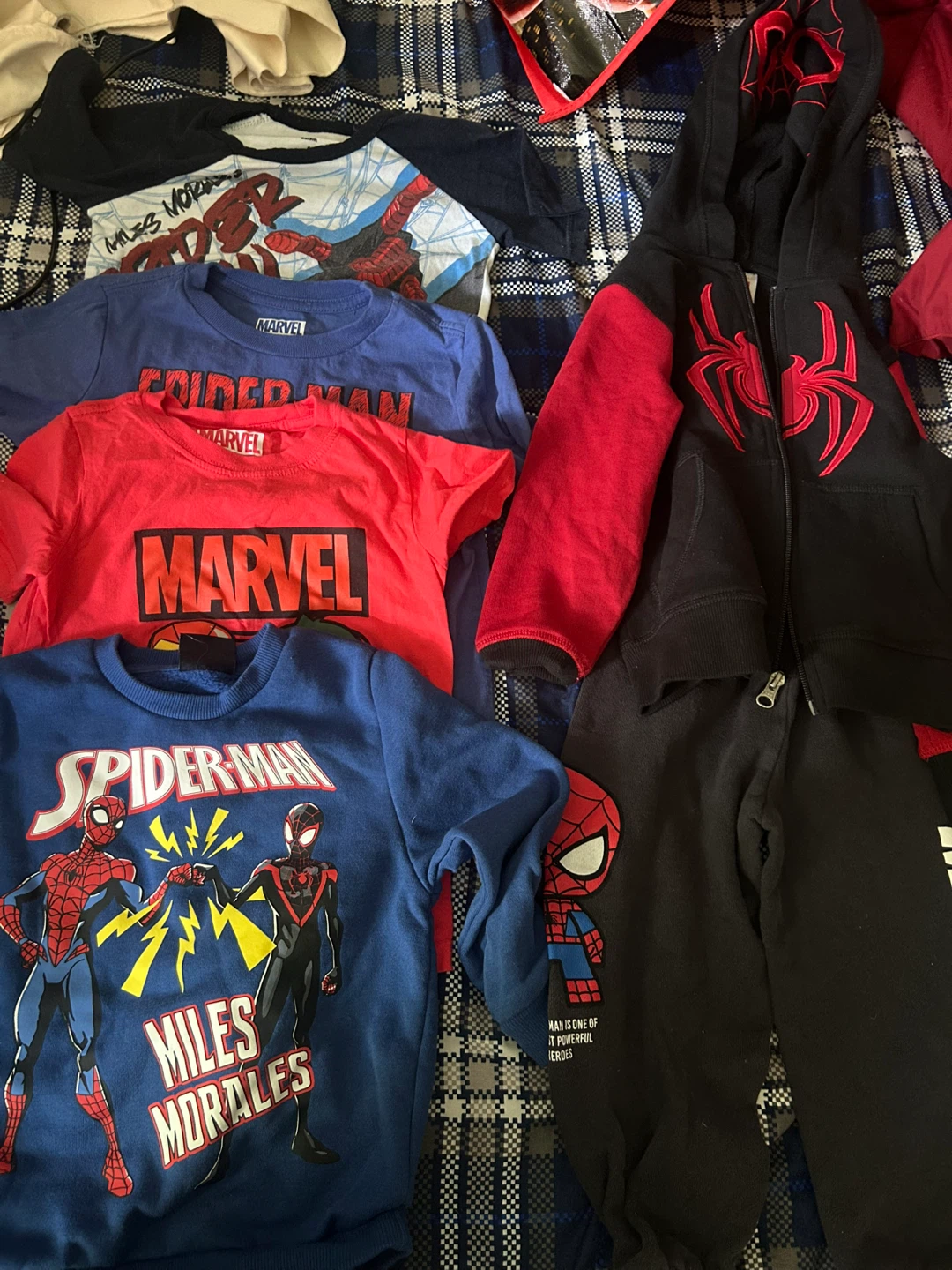Marvel Spider-Man & Miles Morales Kids Clothing Bundle
