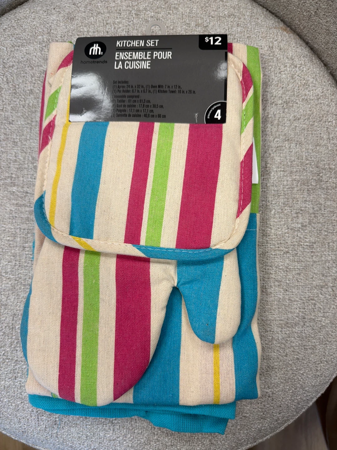 Hometrends Kitchen Set with Oven Mitt and Dish Towels - photo 2