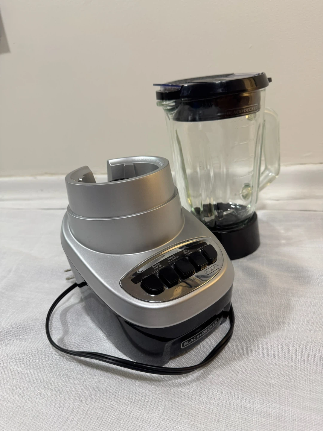 BLACK+DECKER PowerCrush Multi-Function Blender - Silver