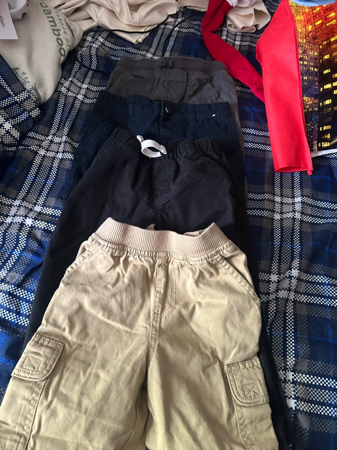 Boys Cargo pants Bundle (4Pairs)