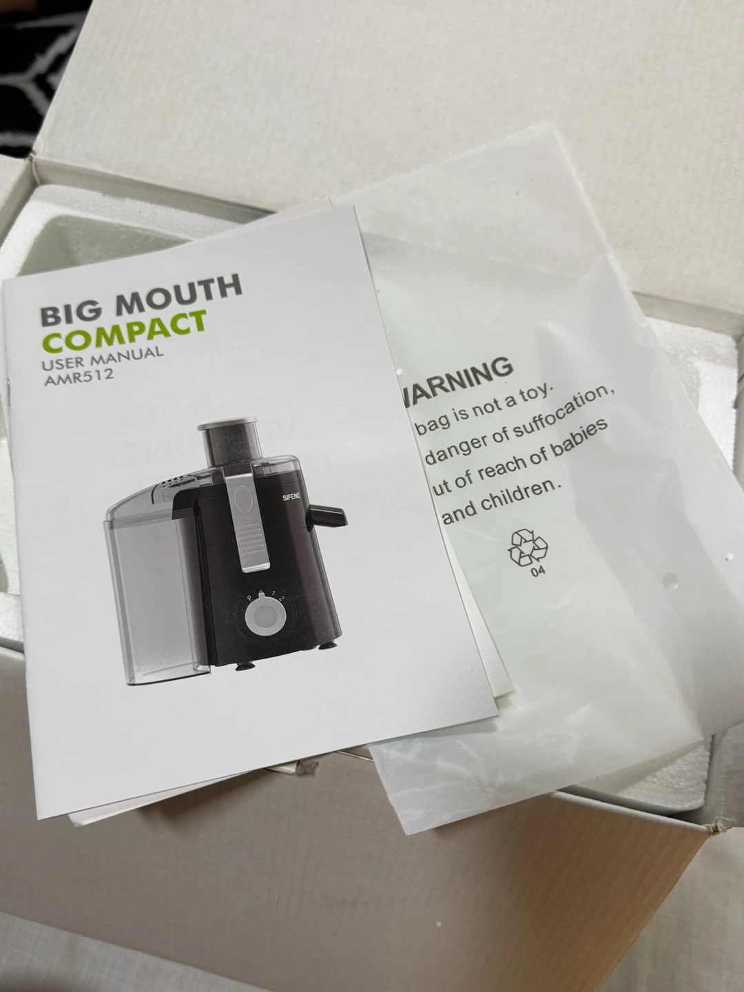 Big Mouth Compact Juicer AMR512 - photo 3