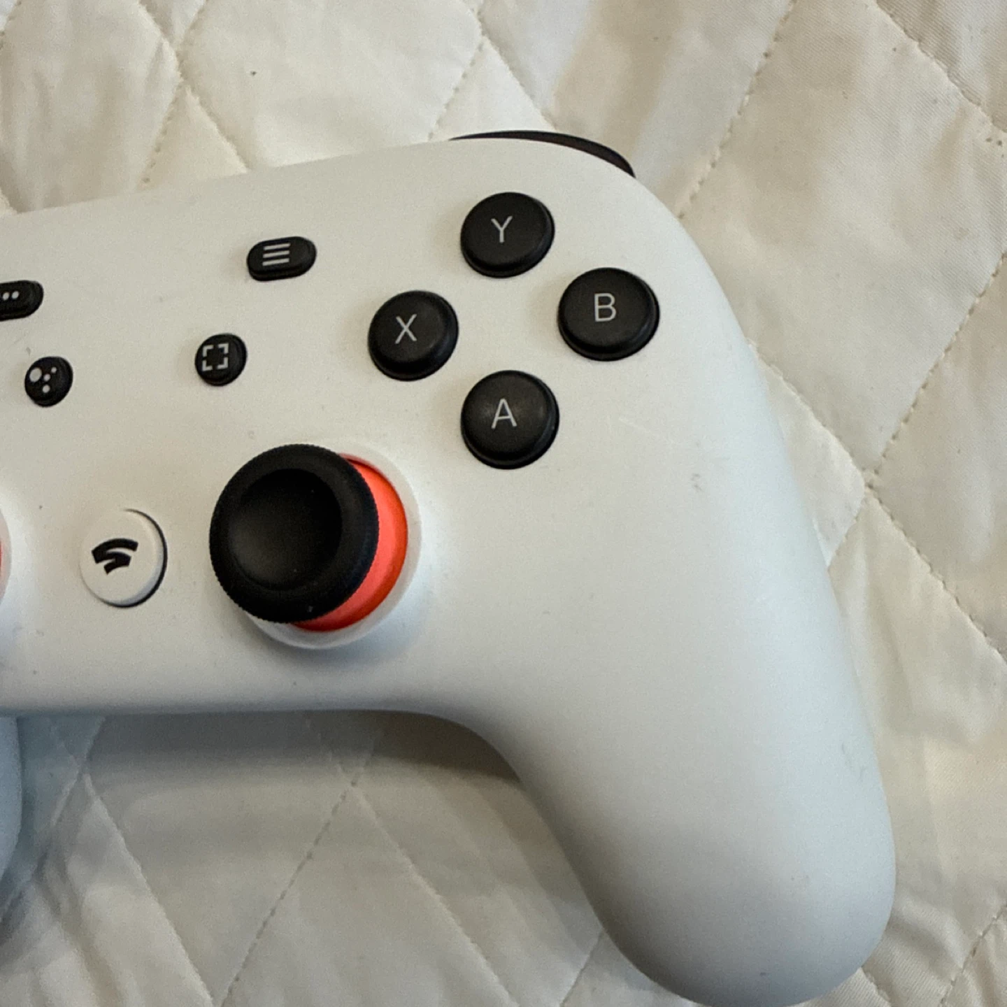 White Google Stadia Controller - photo 4