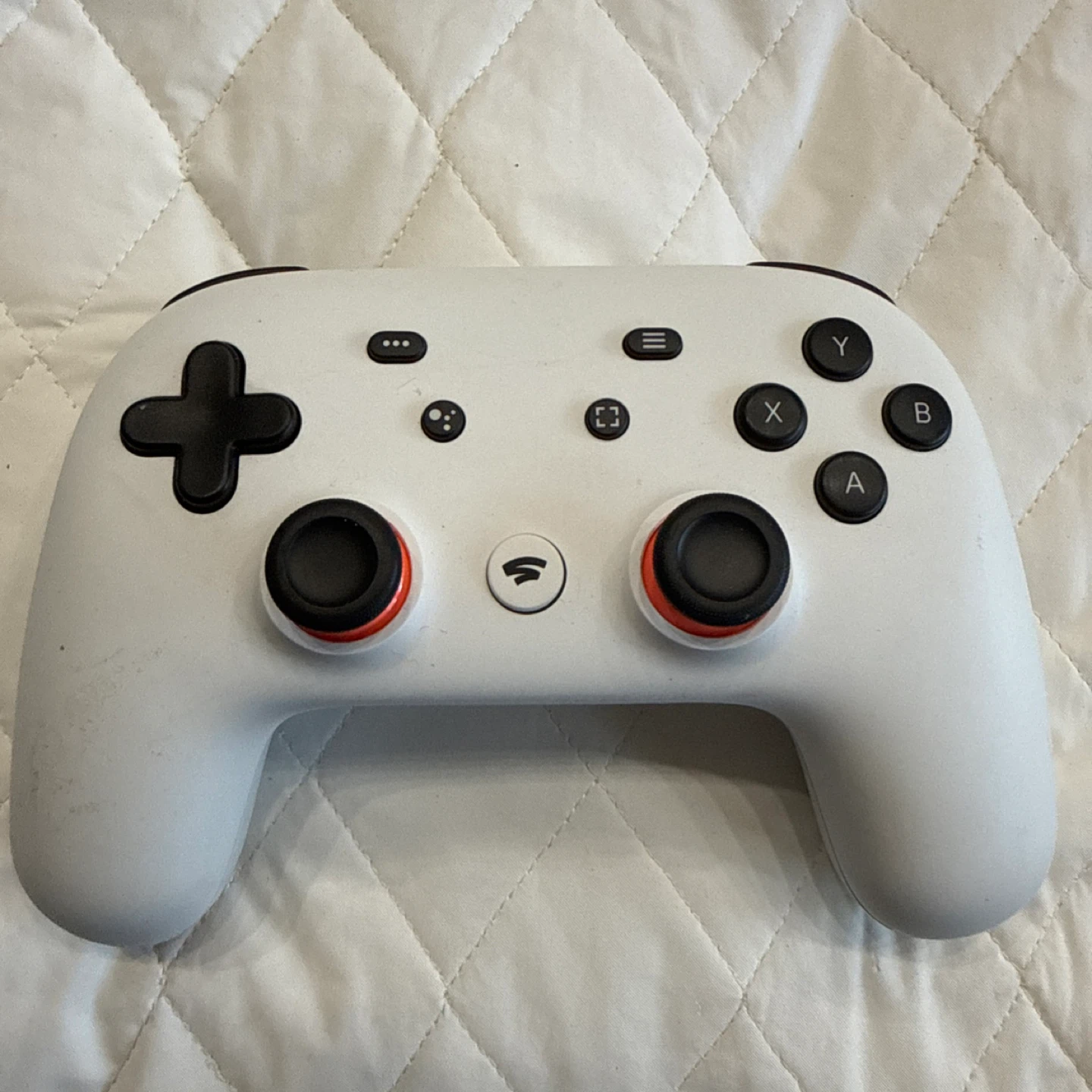 White Google Stadia Controller - photo 2