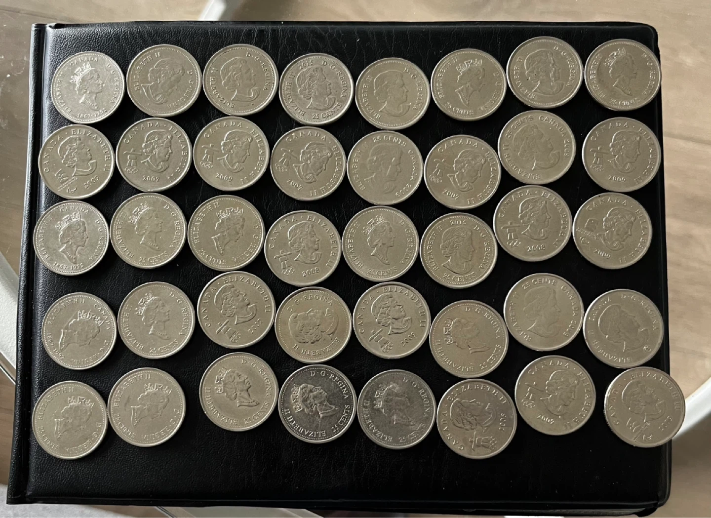 One dollar each Collection of Canadian Quarters - photo 4