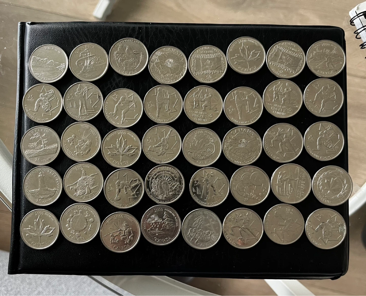 One dollar each Collection of Canadian Quarters - photo 5