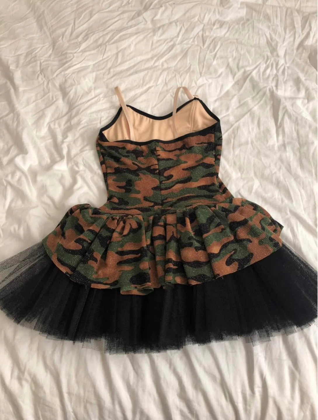 Camouflage Dance Leotard Tutu perfect for costume or performance - photo 2