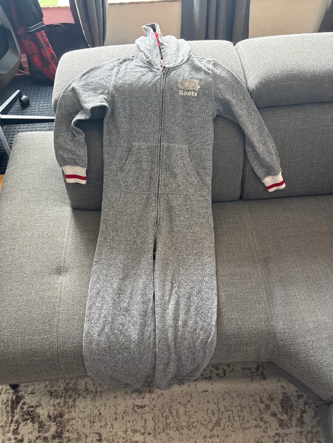 Roots Fleece Onesie Pajamas
