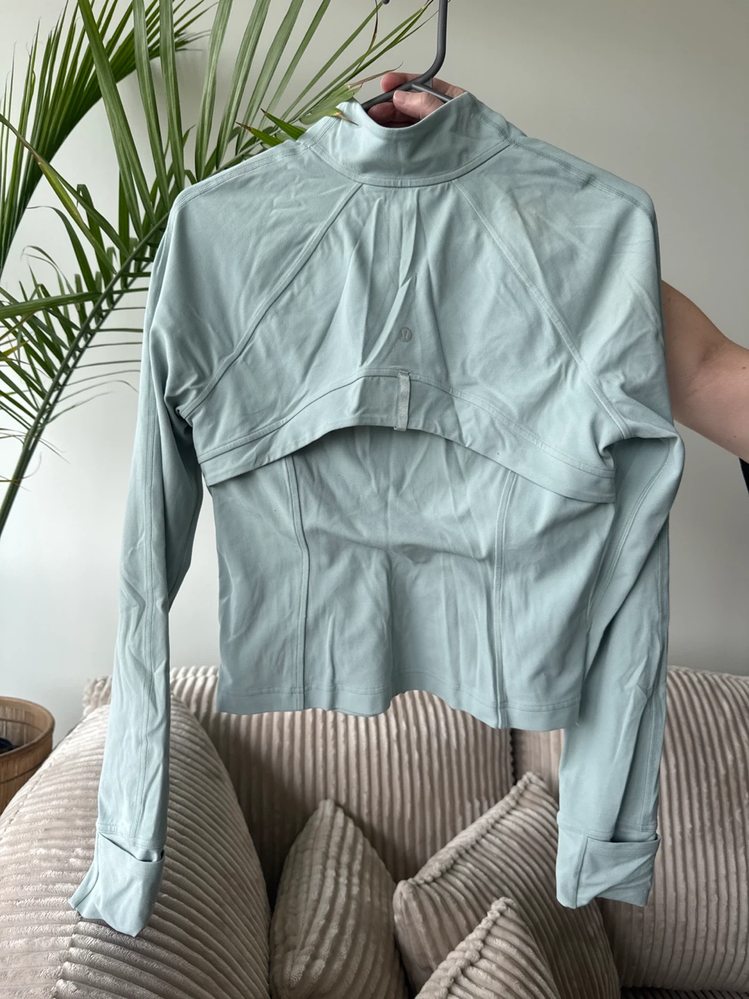 Lululemon Light Blue Full Zip Jacket Women's Size 10 - photo 2