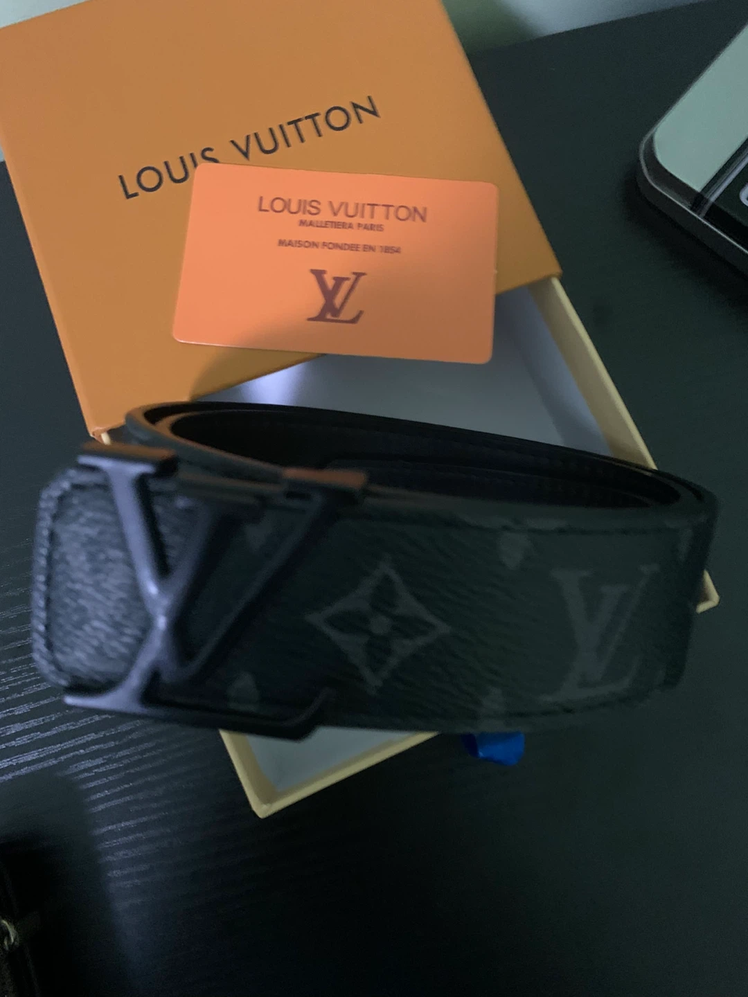 Louis Vuitton Monogram Belt