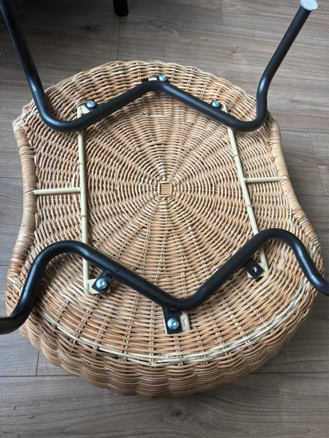 IKEA Gamehult - rattan/anthracite stool - photo 5