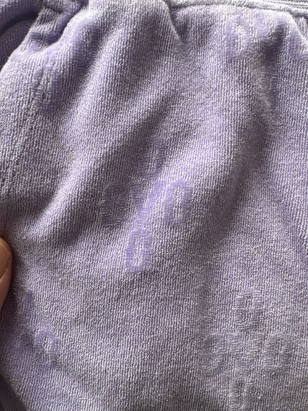OVO Velour Joggers Lavender Size M - photo 2