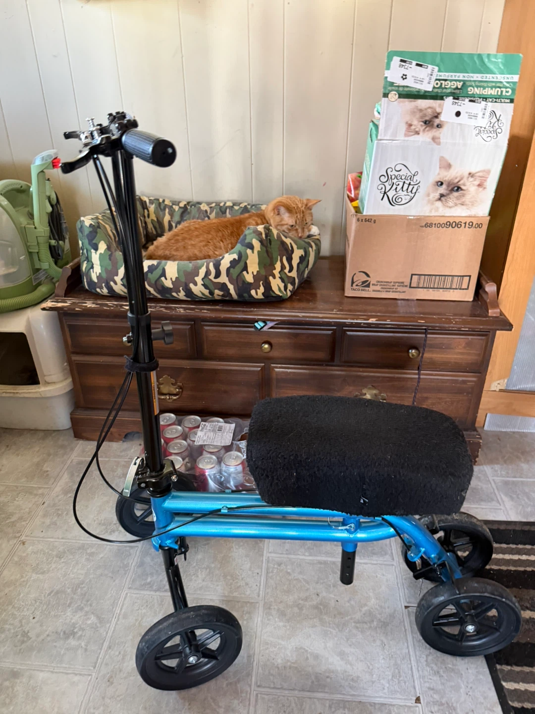 Knee Scooter Walker with Handlebars - photo 5