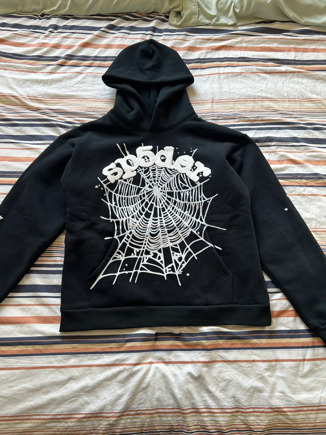 Sp5der Worldwide Black Hoodie