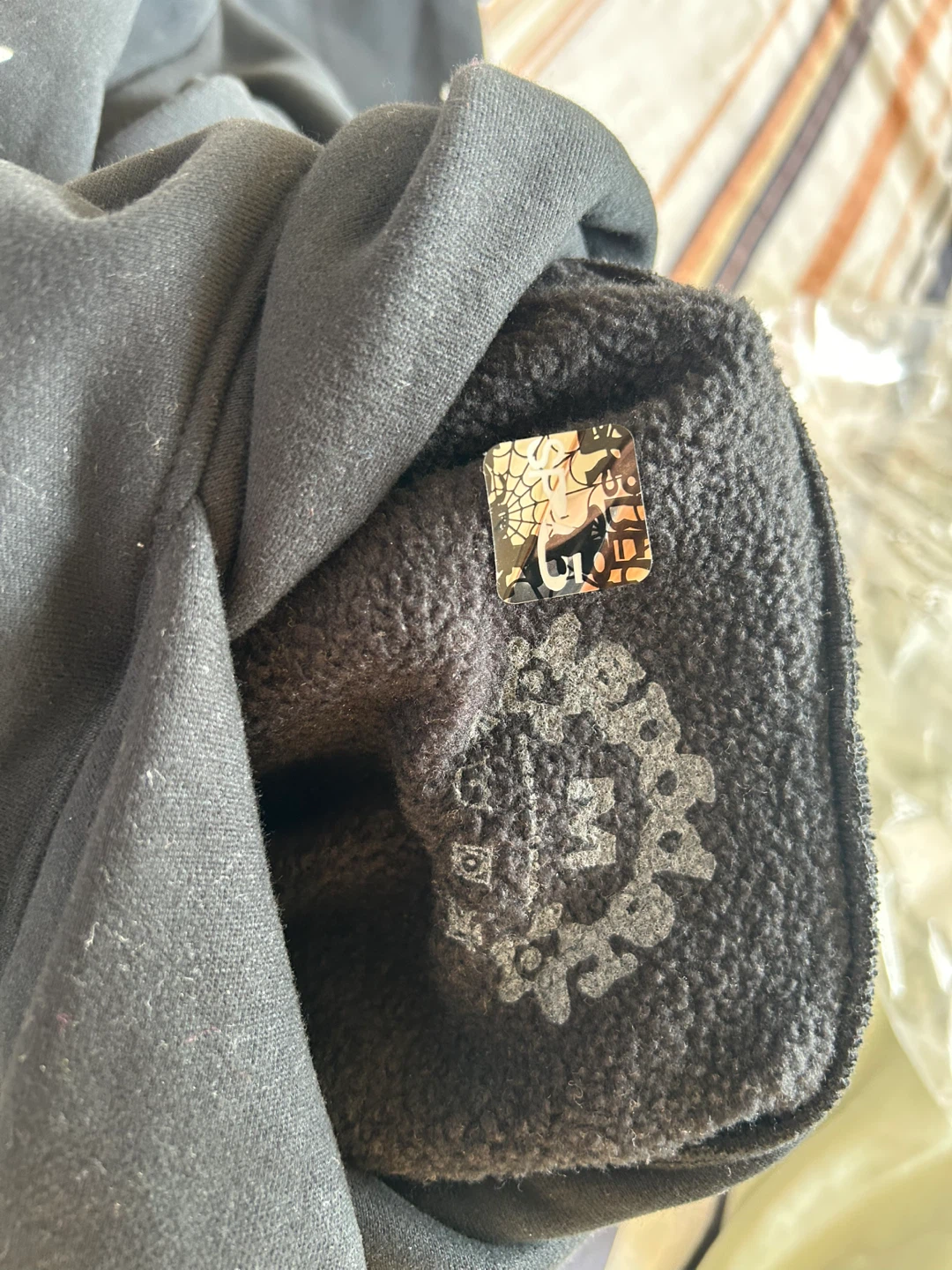 Sp5der Worldwide Black Hoodie - photo 3