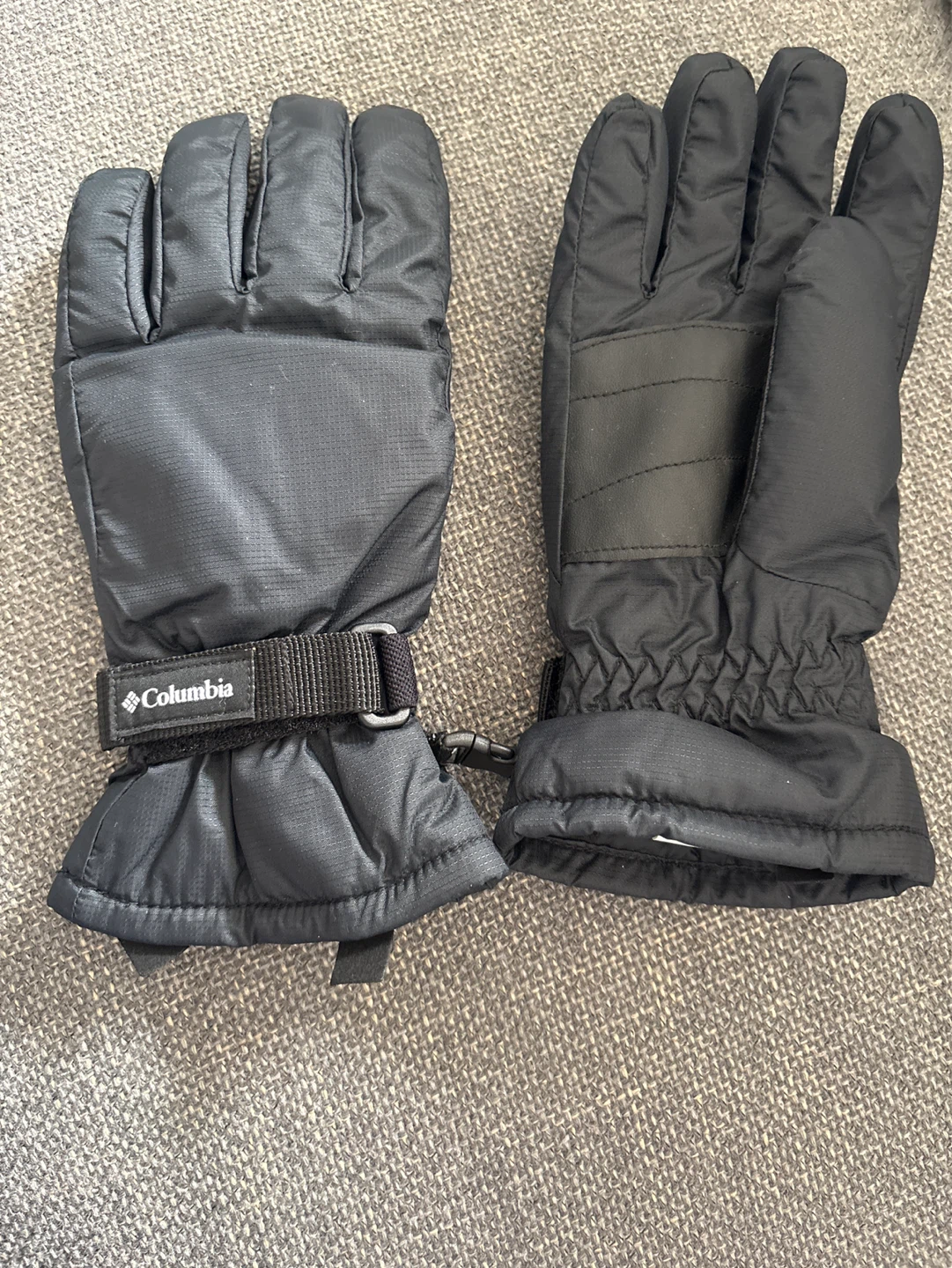 Columbia Black Ski Gloves