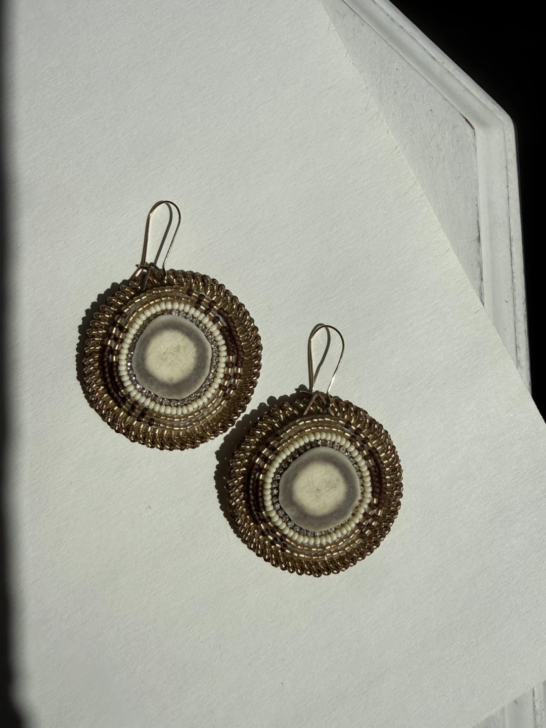 Beaded earrings - local Indigenous artist - photo 3