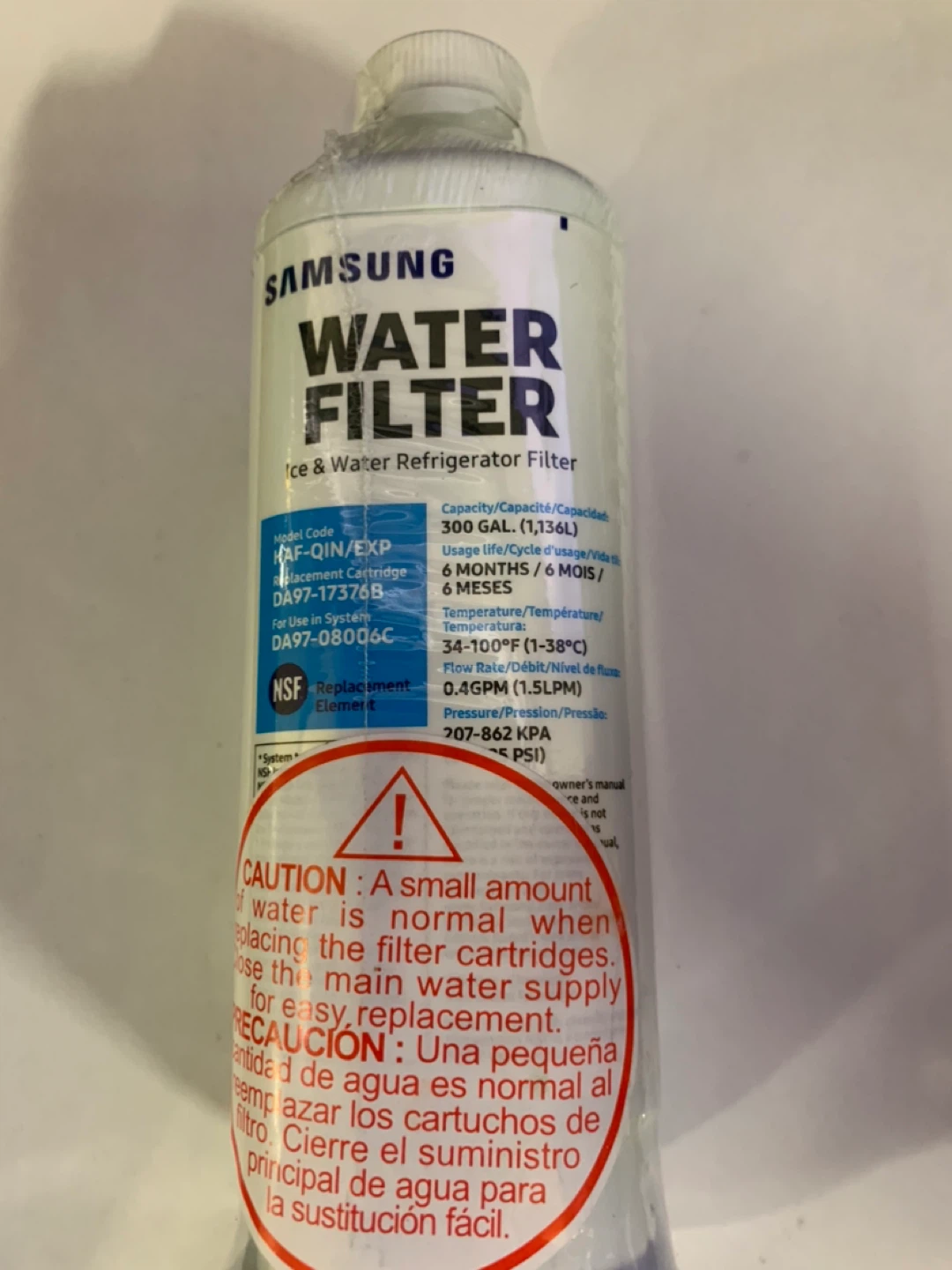 Samsung Water Filter for Ice & Water Refrigerators - photo 5