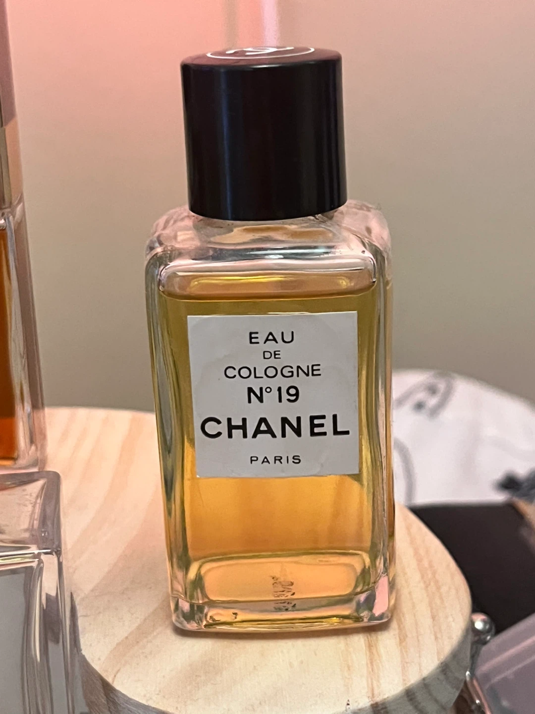 Vintage Chanel Number 19 Eau de Cologne