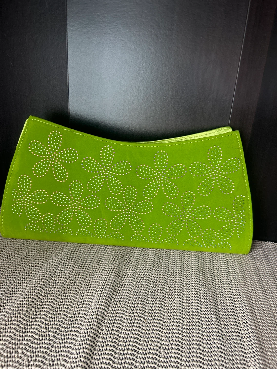 Sparkly Flower Clutch Purses - Various Colours