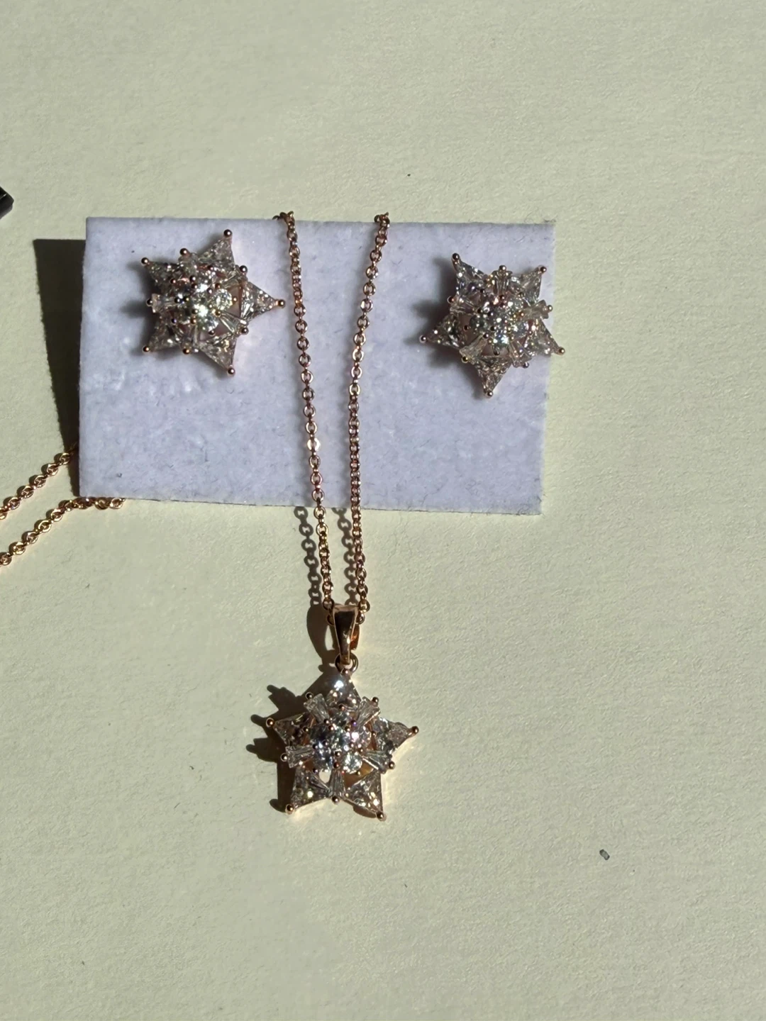 “Lucky Star” earrings and necklace set - photo 2