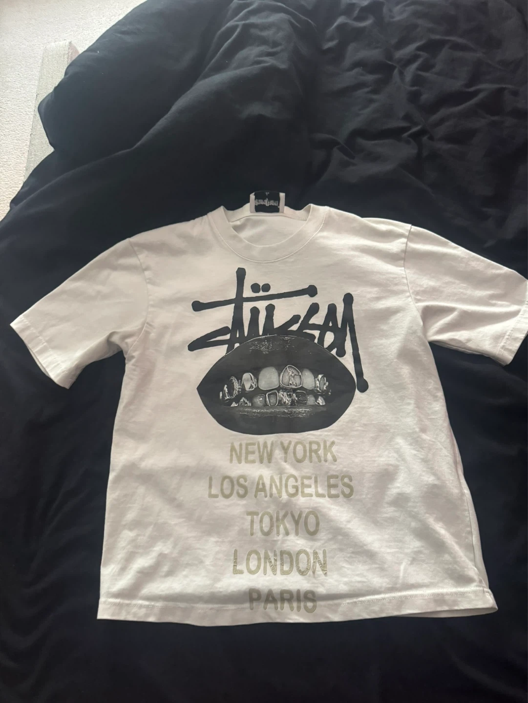 Stüssy White Graphic T-Shirt - photo 2