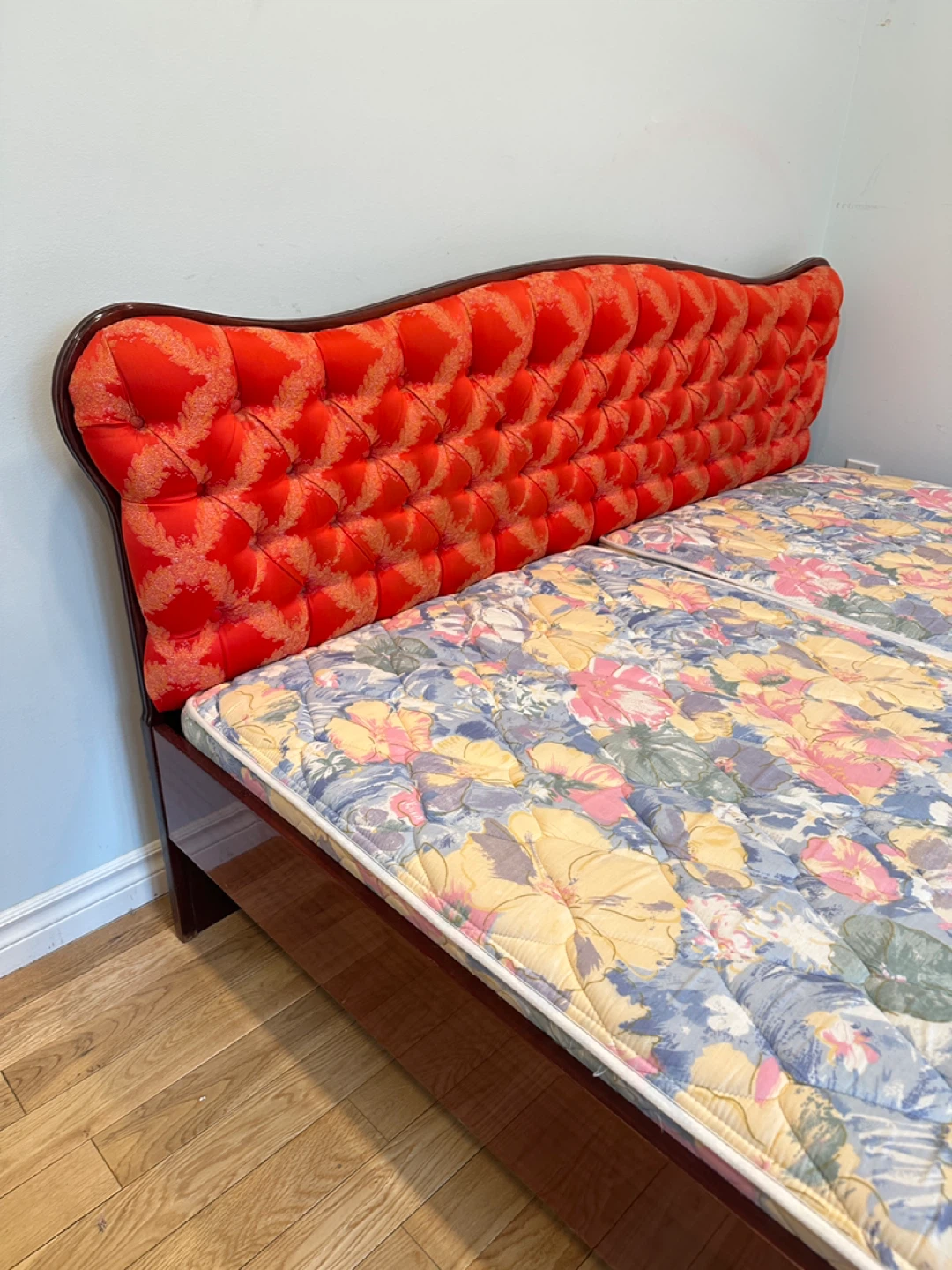 Vintage MCM European Queen Size Bed (CAN DELIVER) - photo 5