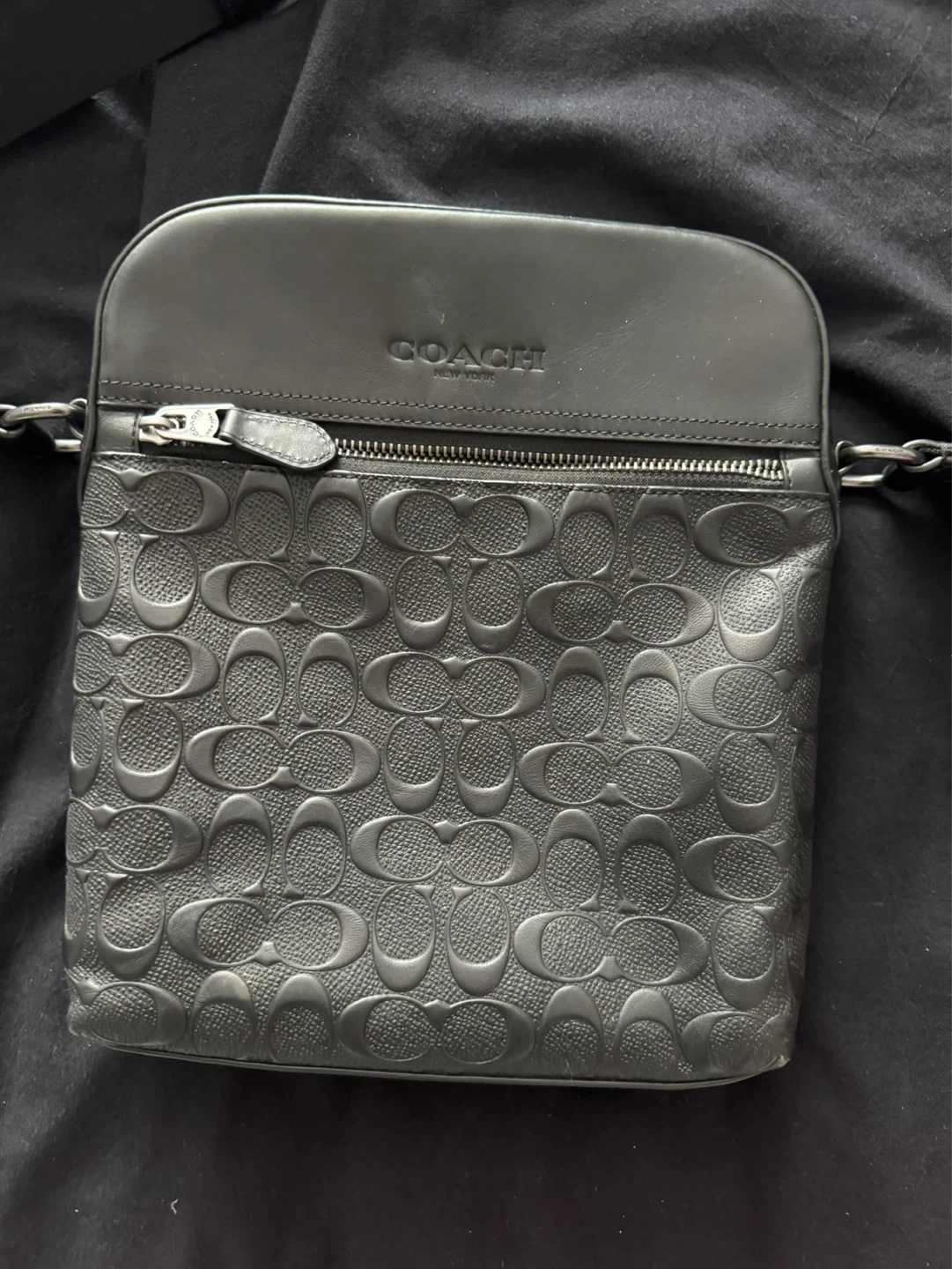 Coach Messenger Bag - Black