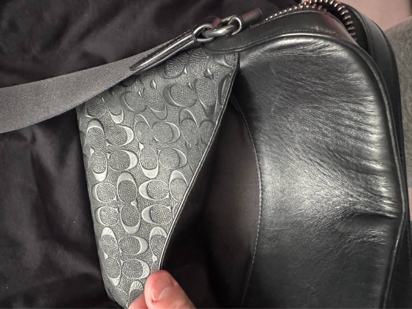 Coach Messenger Bag - Black - photo 3
