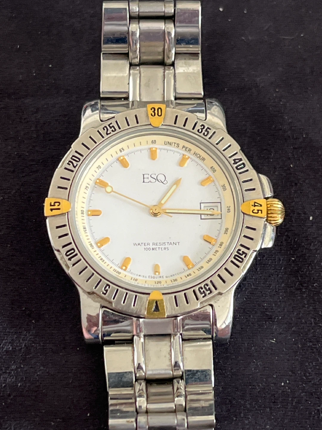 ESQ Swiss Esquire Quartz Water Resistant Watch