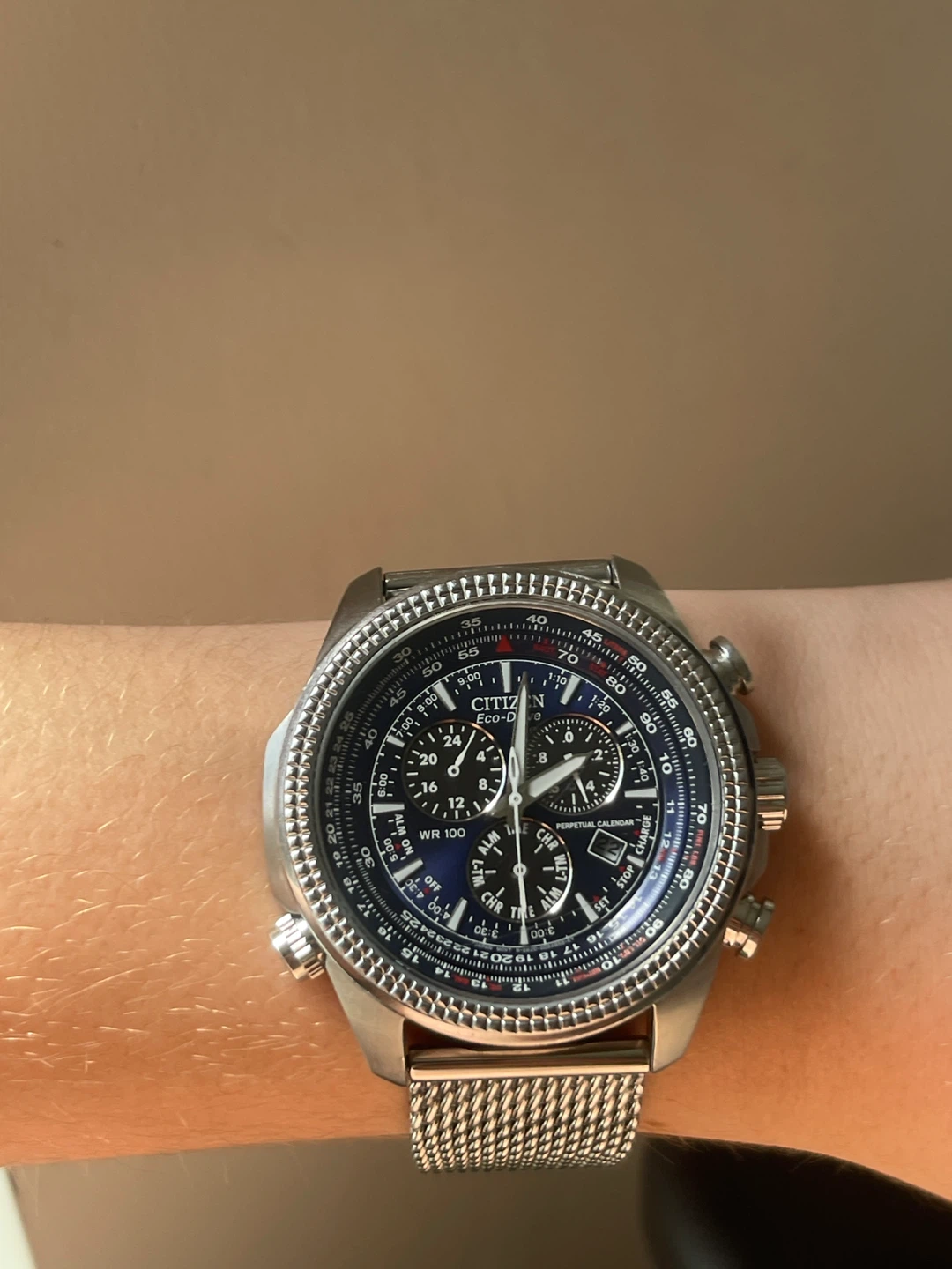 Citizen Eco-Drive Perpetual Calendar Chronograph Watch