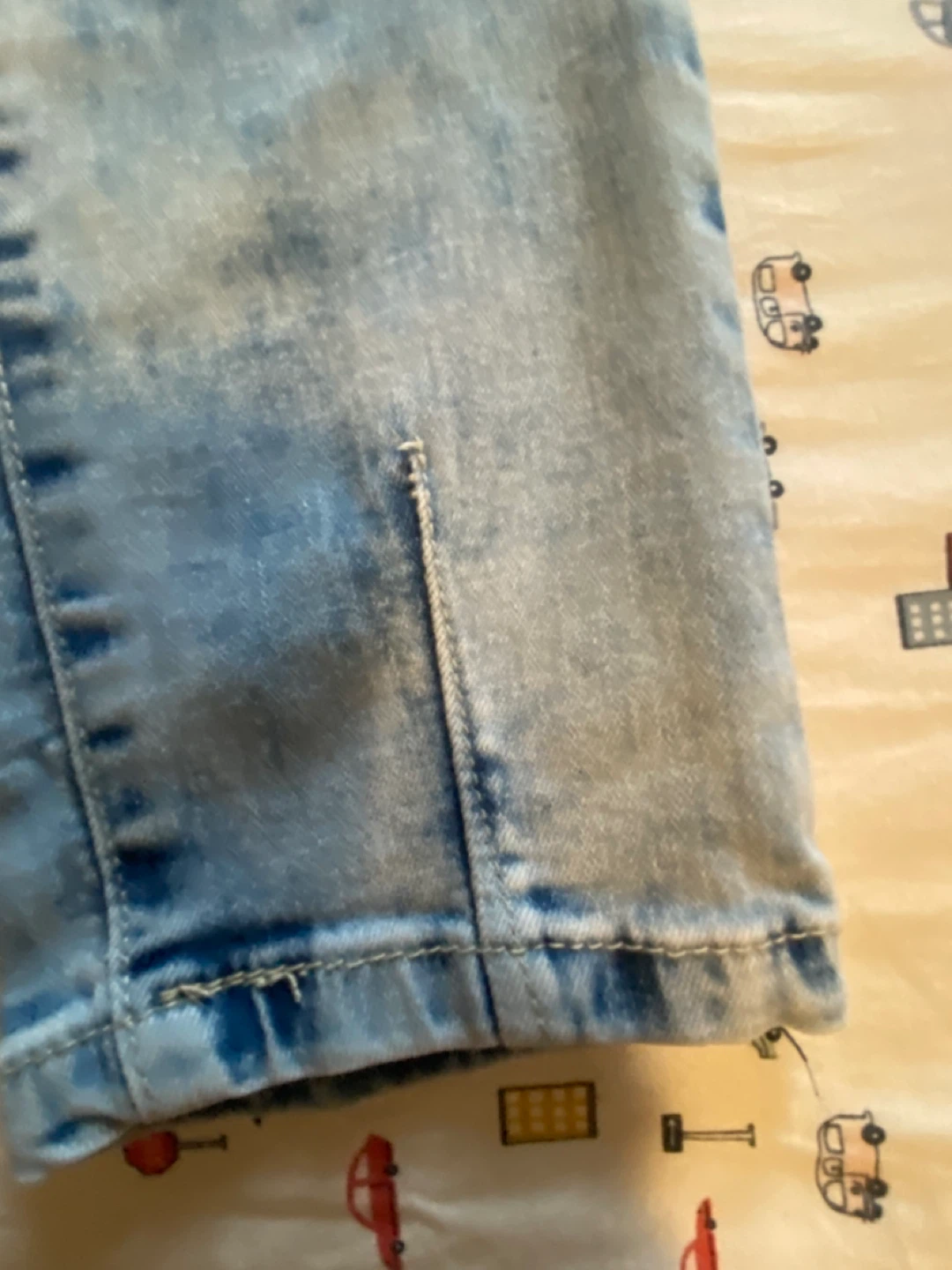 Girls' Acid Wash Denim Jeans - photo 2