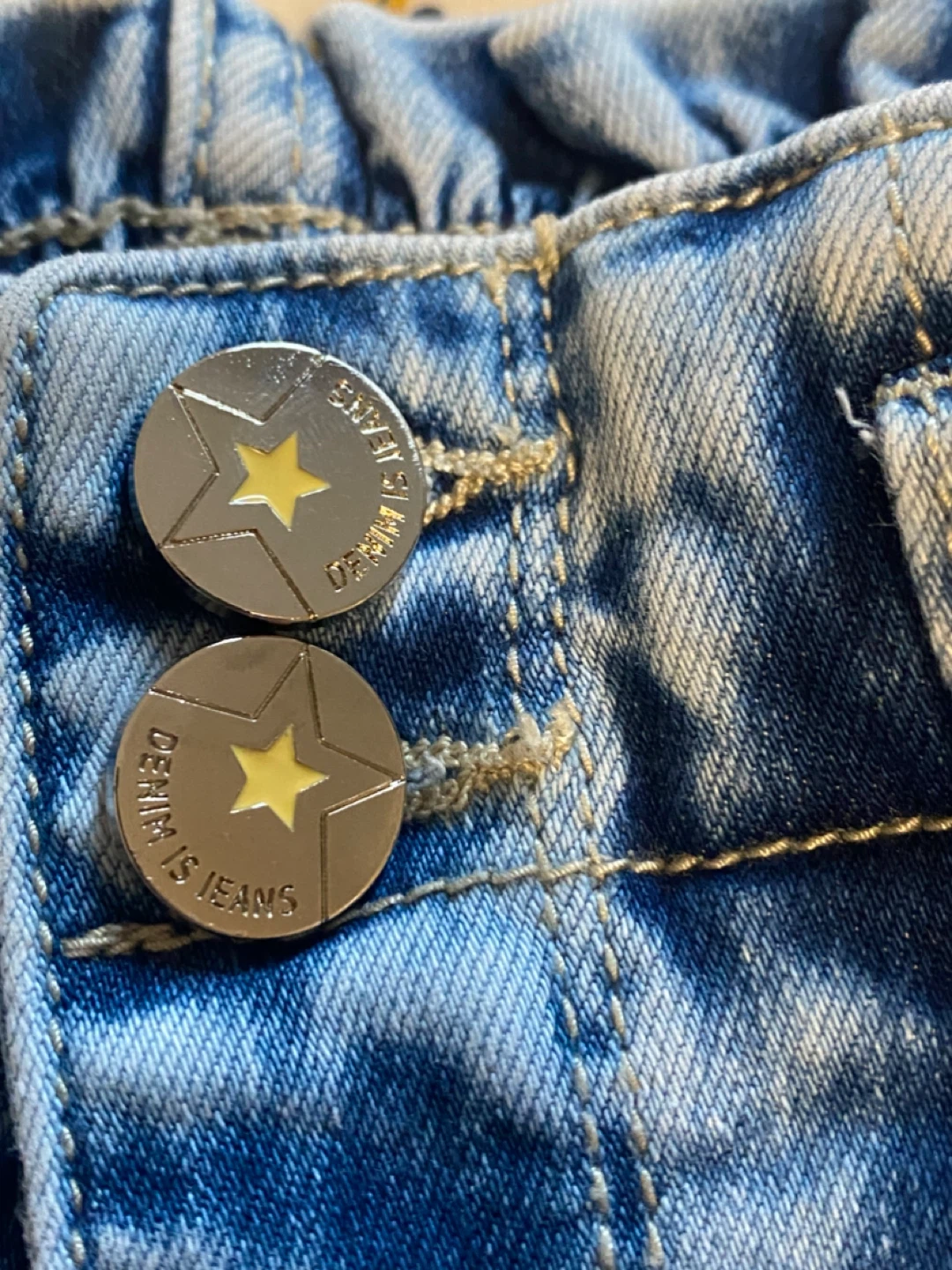 Girls' Acid Wash Denim Jeans - photo 5