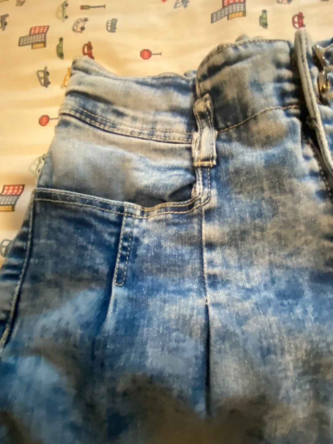 Girls' Acid Wash Denim Jeans - photo 4