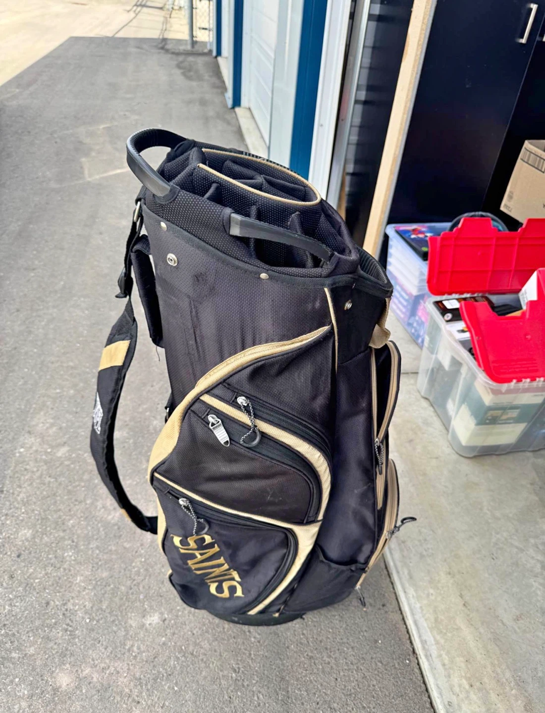 Wilson NFL New Orleans Saints Golf Bag - photo 2