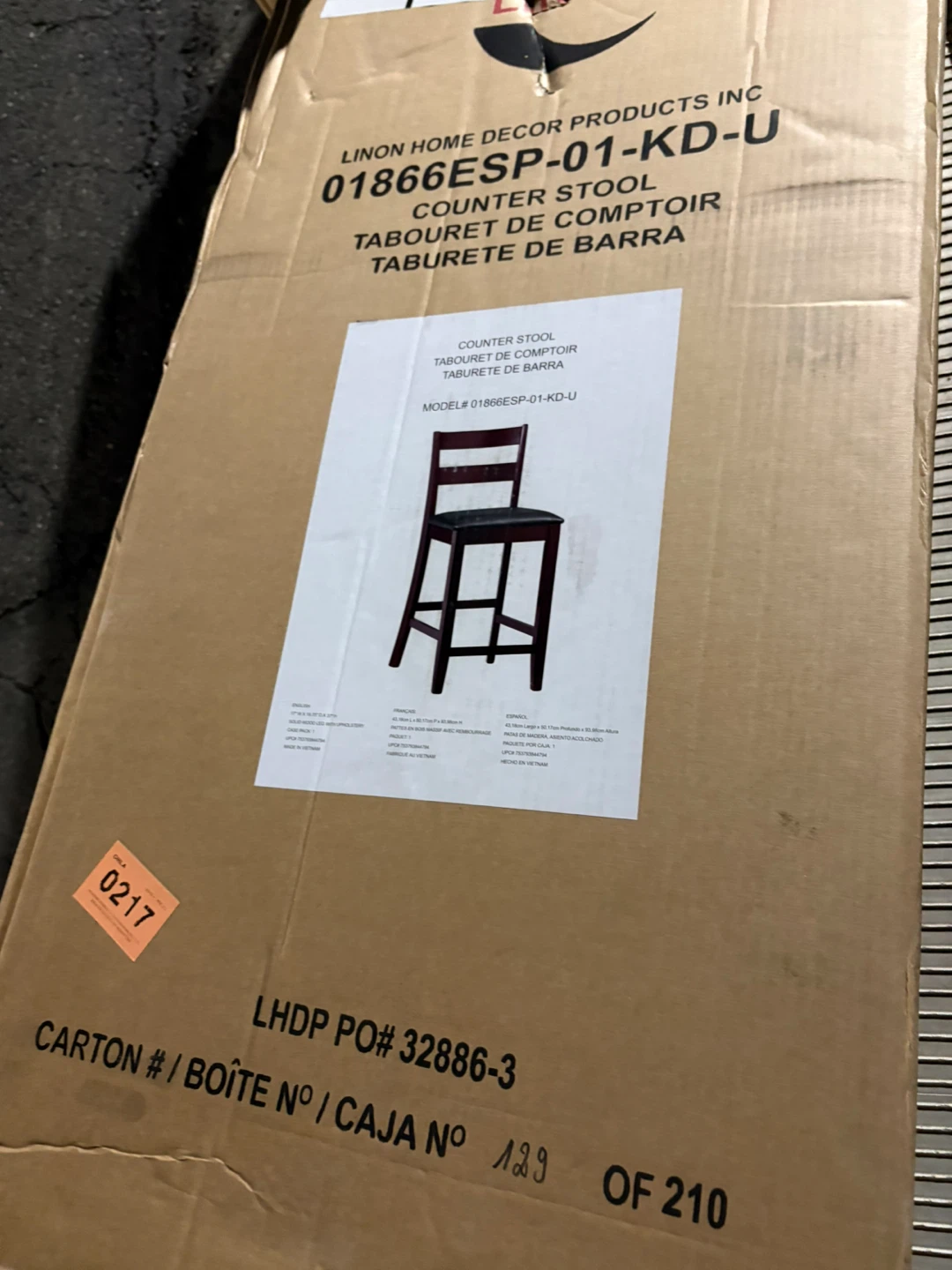 Linon Home Decor Counter Stool - photo 3