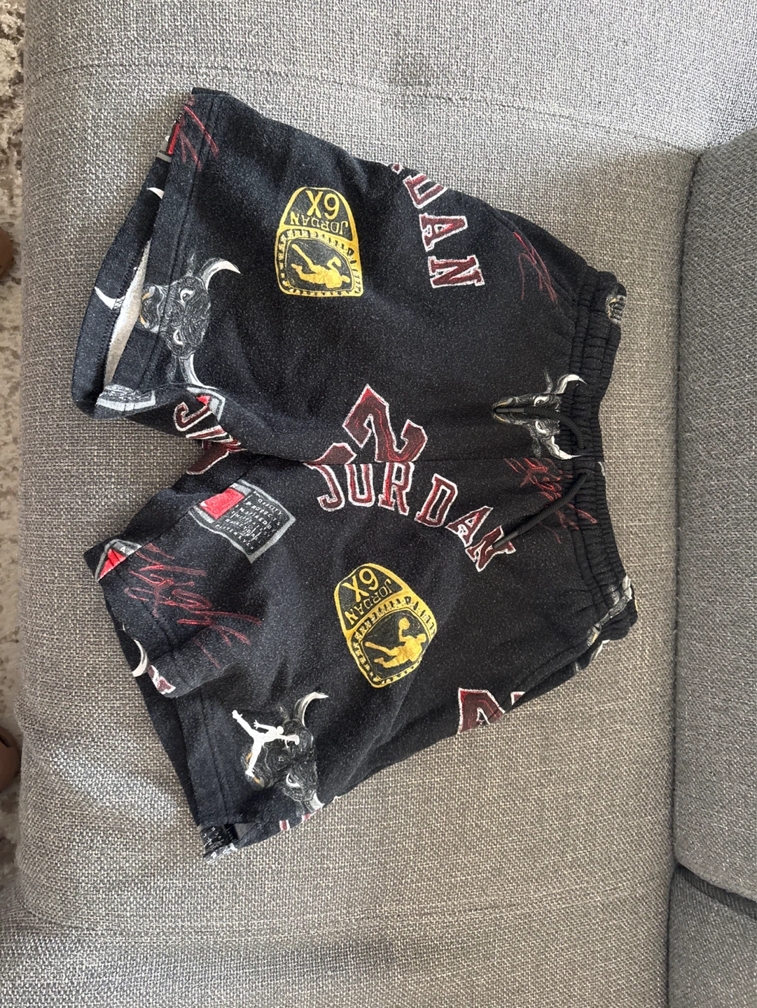 Jordan "6X" Basketball Shorts Black