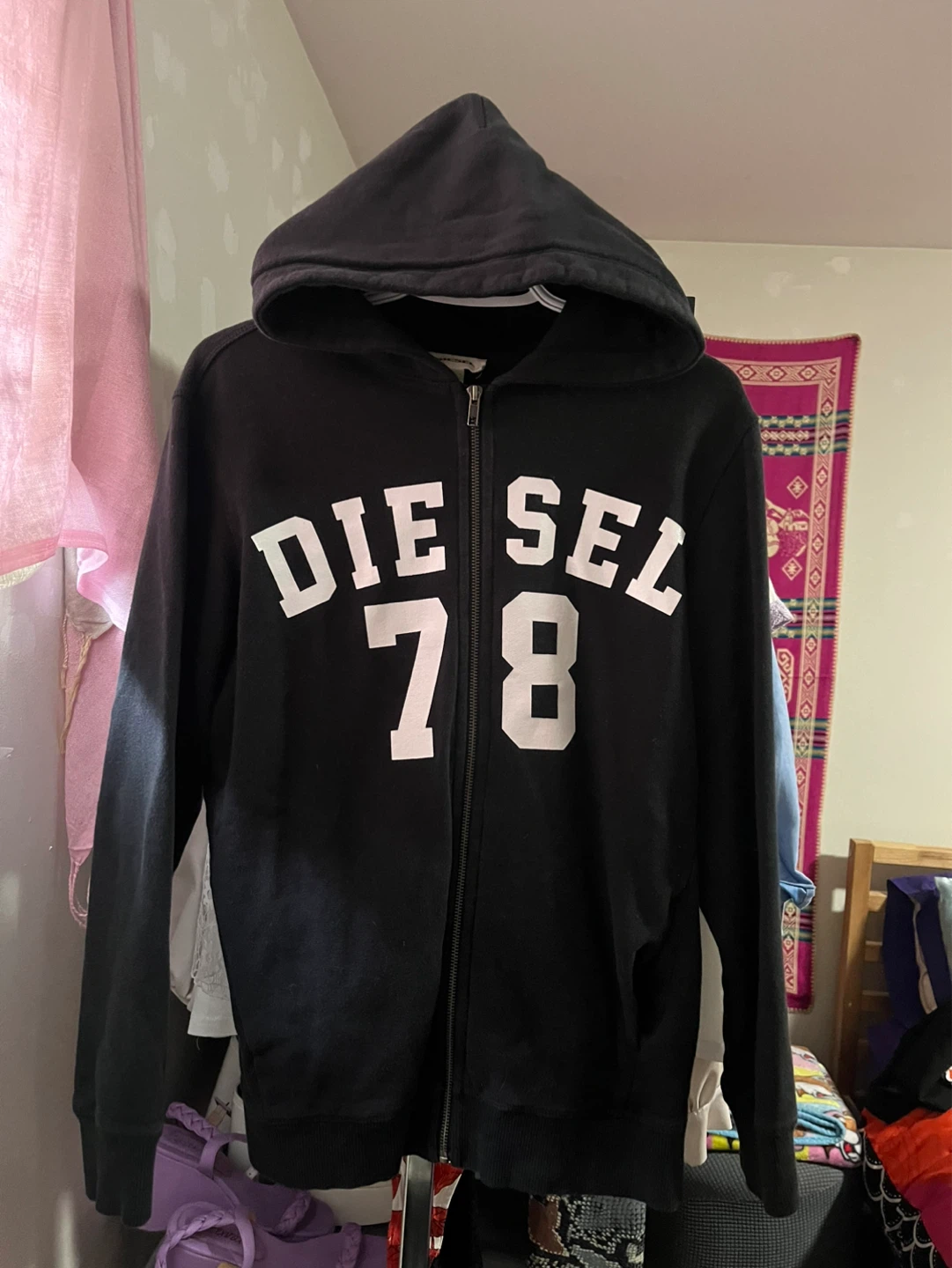 Diesel 78 Zip-Up Hoodie