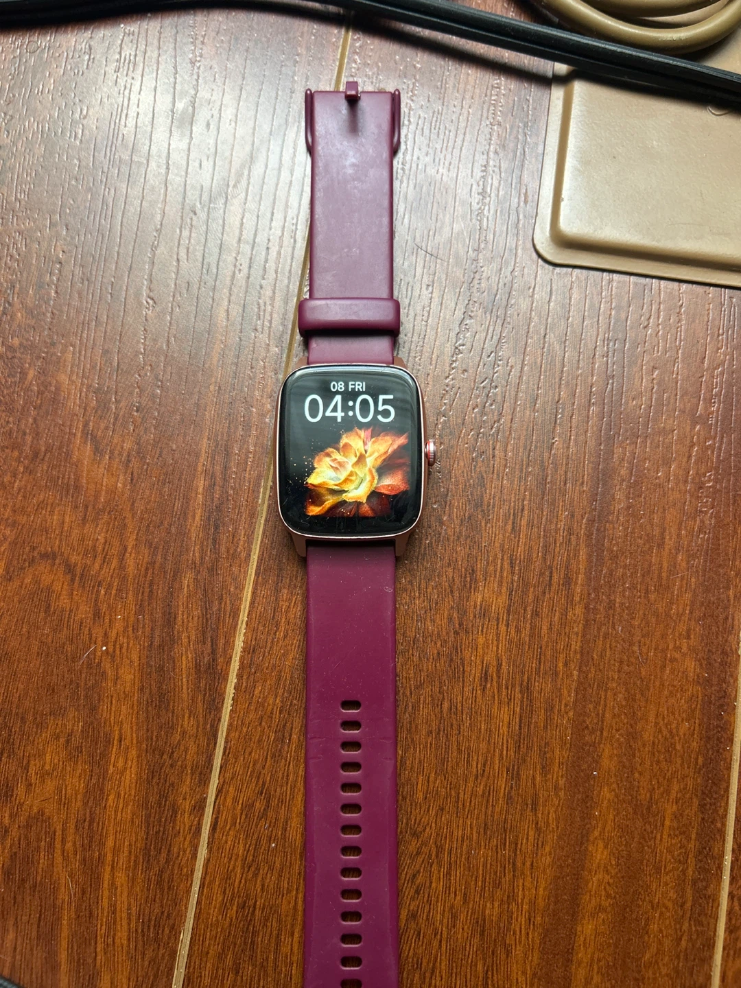 Fitbit Versa 3 Smartwatch - Burgundy - photo 2
