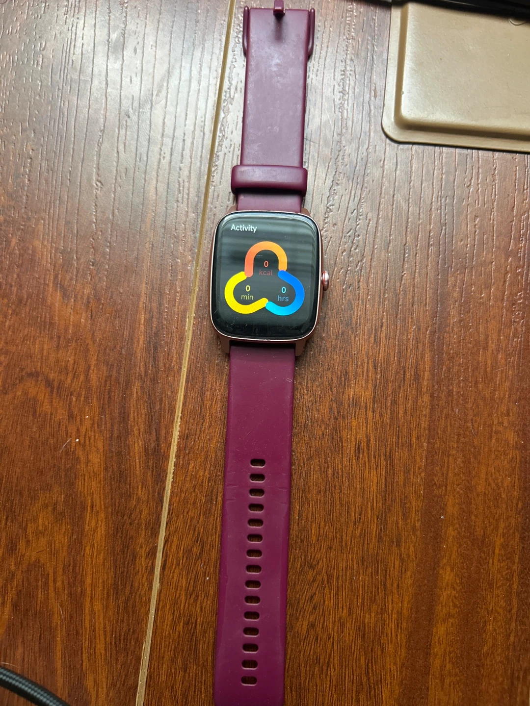 Fitbit Versa 3 Smartwatch - Burgundy - photo 3