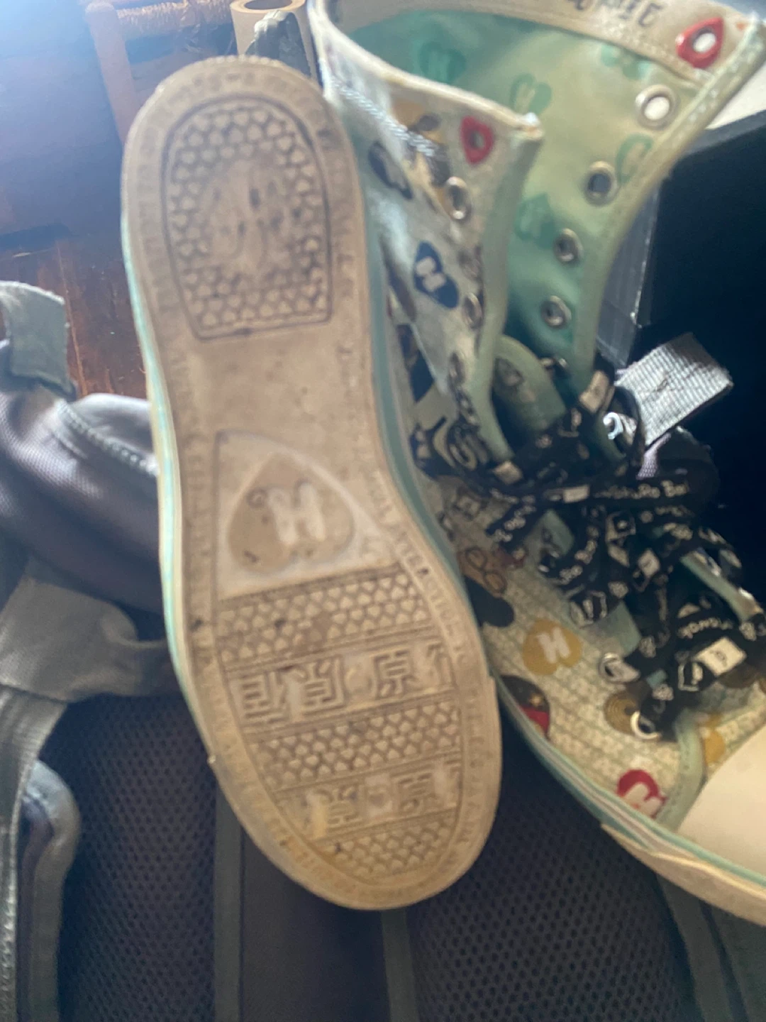 Harajuku Lovers High Top Sneakers - photo 4