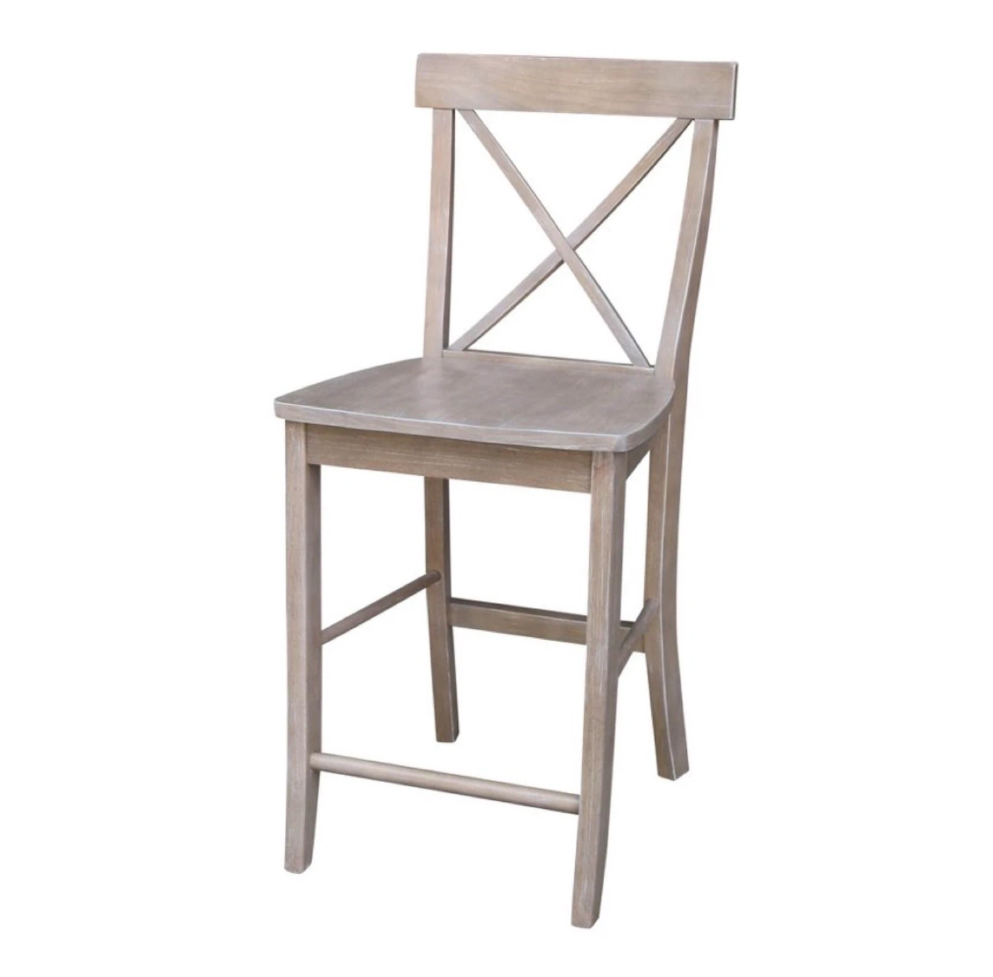 Linon Torino Greywash X Back Counter Stool - photo 2
