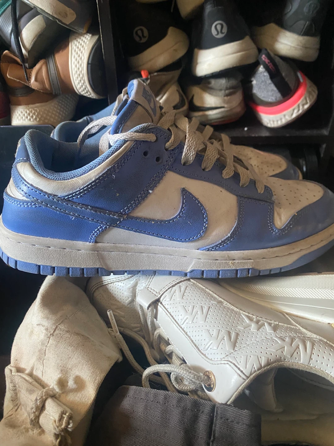 Nike Dunk Low Light Blue White Sneakers